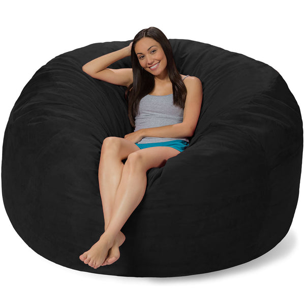 Comfy Sack 6ft Bean Bag Cover Only - Furry Fabric