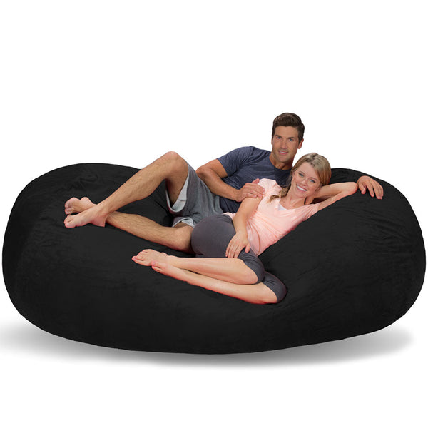 Cuddle Bag 7.5ft Lounger - Furry Fabric